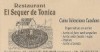 el sequer de tonic:restaurante de valencia